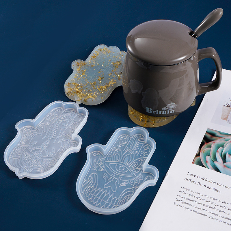 Art Craft Model - 1 Pcs DIY Coaster Hand von