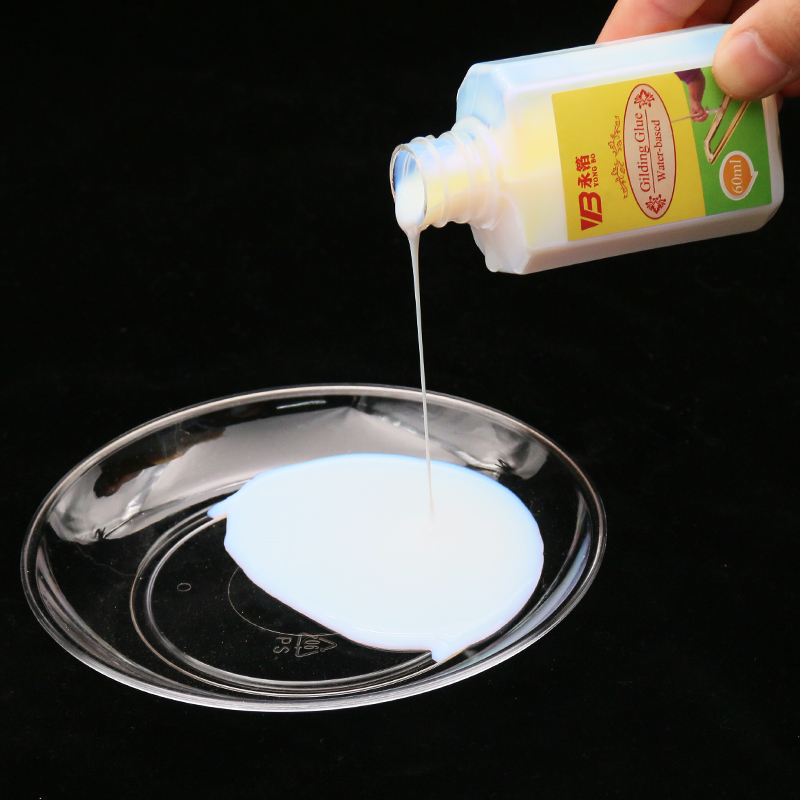 Art Craft Glue - Vergoldungskleber, Blattgoldfolie, Goldkleber auf Wasserbasis für