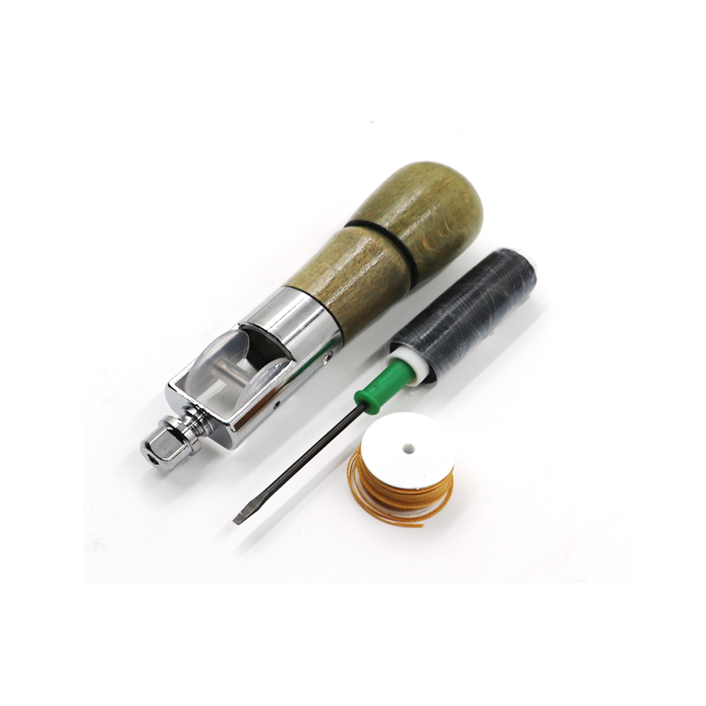 Leather Tooling Kit - Leder Nähen Ahle Faden Kit Hand