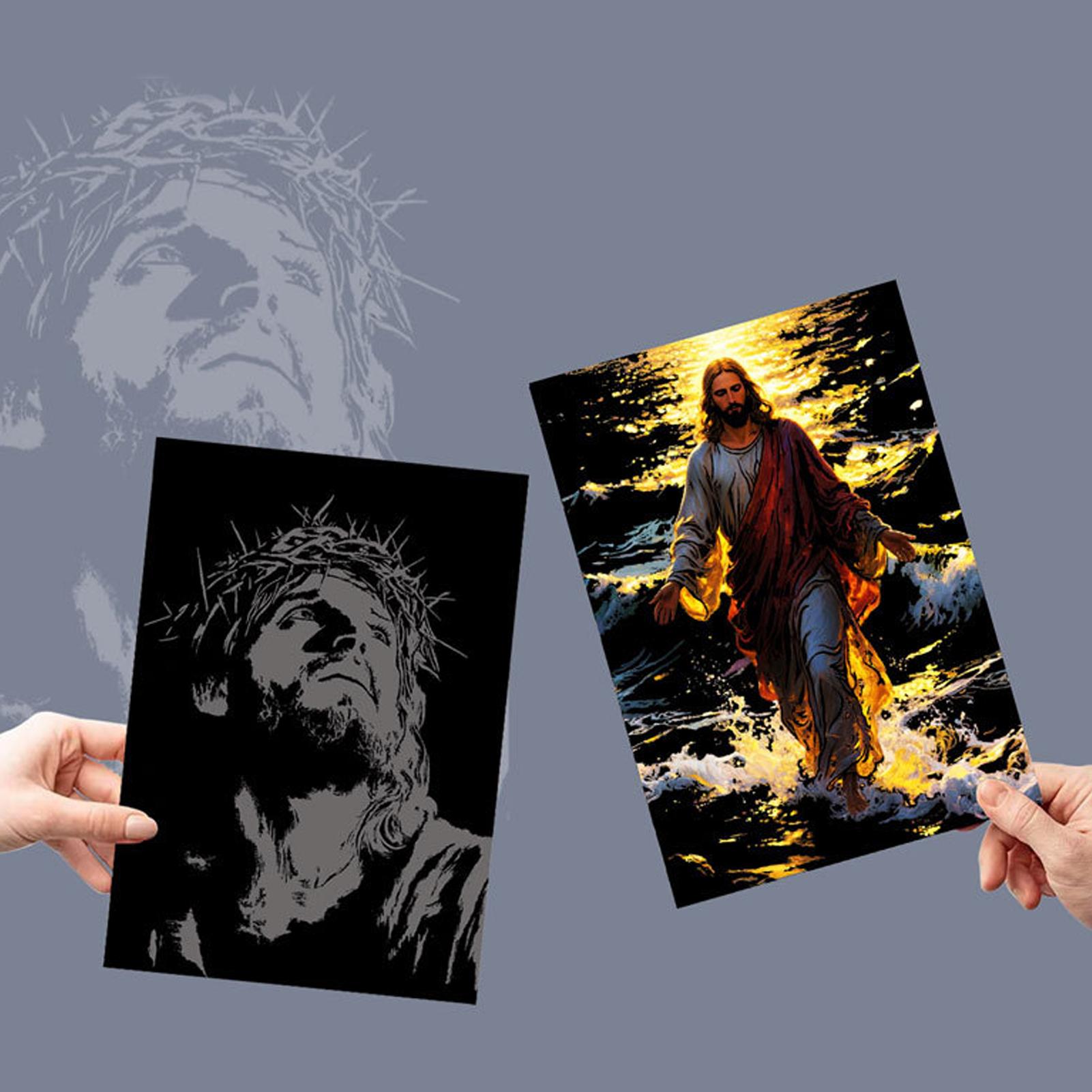 Kratzbuch Jesus Kratzmalerei 1 – Art Craft Book Bewertung und Preis