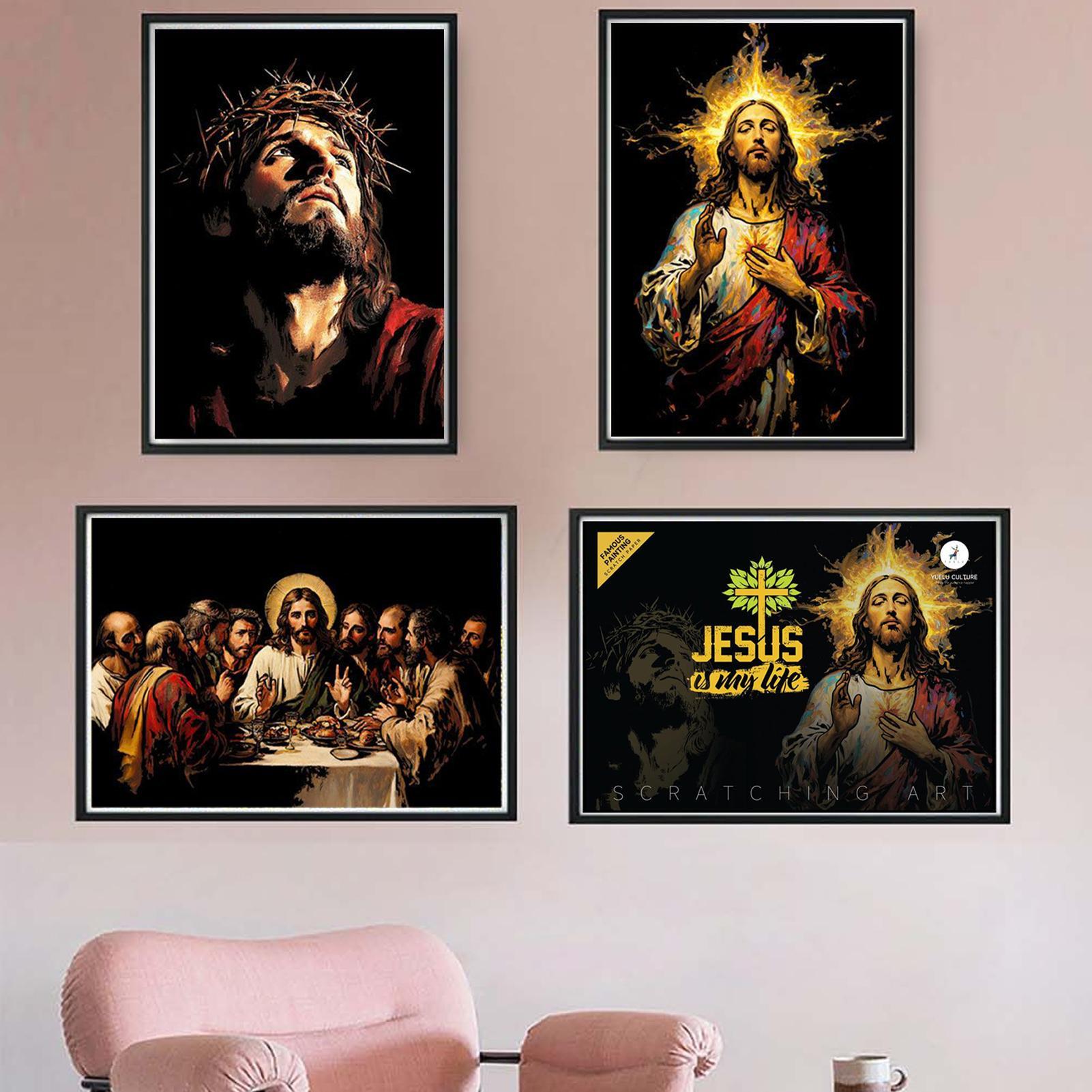 Kratzbuch Jesus Kratzmalerei 1 – Art Craft Book Bewertung und Preis