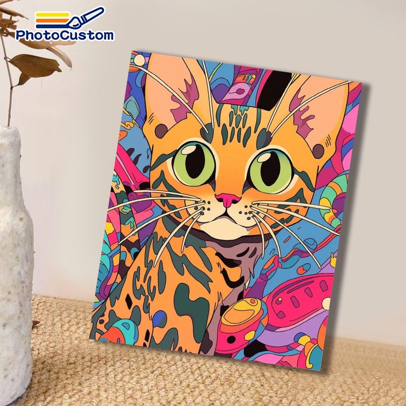 PhotoCustom Ingwer-Katze Malen – Art Craft Easy Ideas Bewertung und Preis