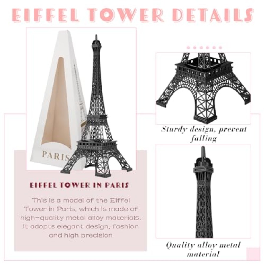 6 Stück 15'' Eiffelturm-Statue – Art Craft Model Bewertung und Preis