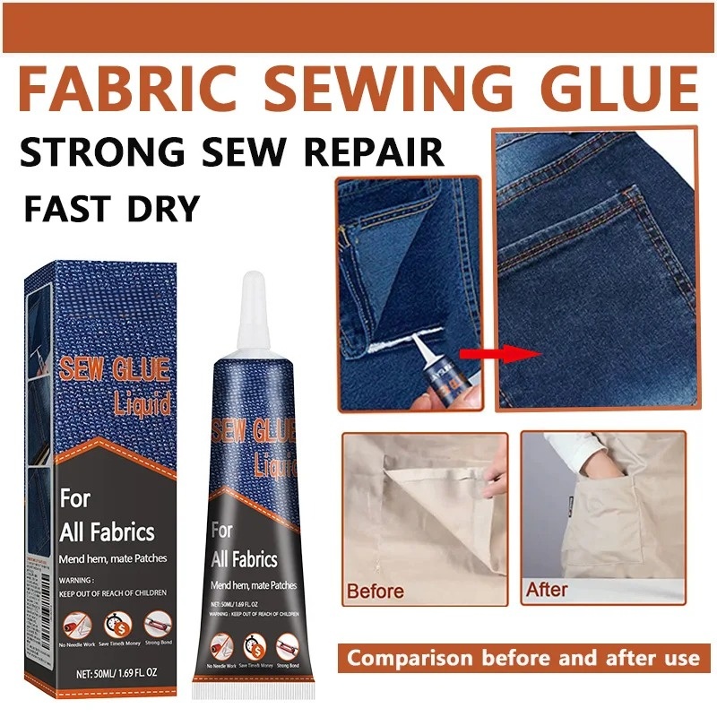 50 ml Stoff-Nähkleber, schnell – Leather Tooling Kit Bewertung und Preis
