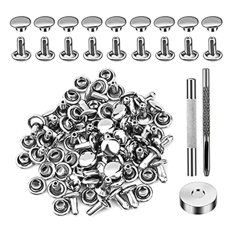 ABWP-Ledernieten, 600-teilig,  – Leather Tooling Kit Bewertung und Preis