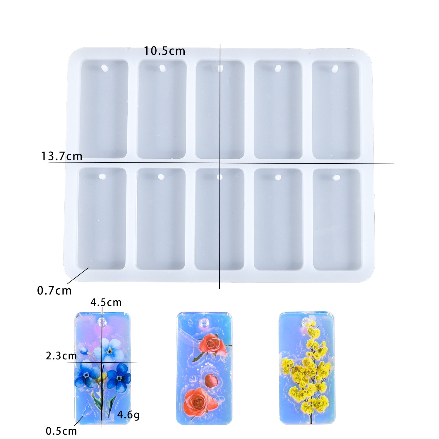 DIY Epoxidharz-Gießform, 10-fa – Art Craft Model Bewertung und Preis