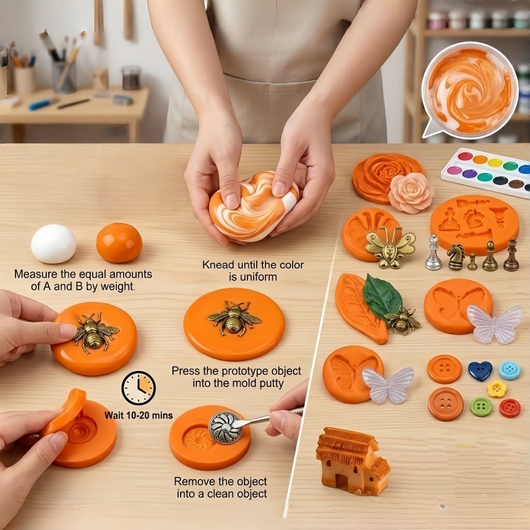 Silikonknetmasse DIY-Bastelset – Art Craft Model Bewertung und Preis