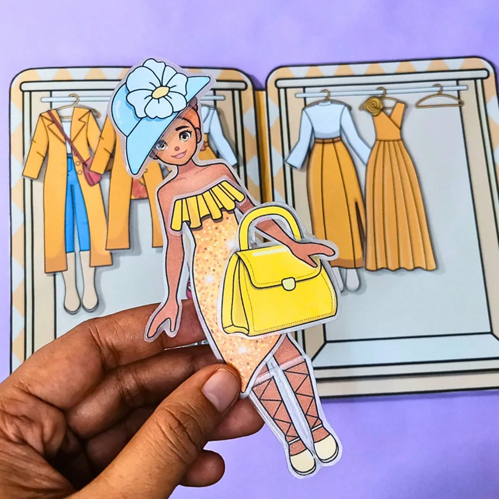 Gelbes Kleid Mädchen Tee-Party – Art Craft Book Bewertung und Preis