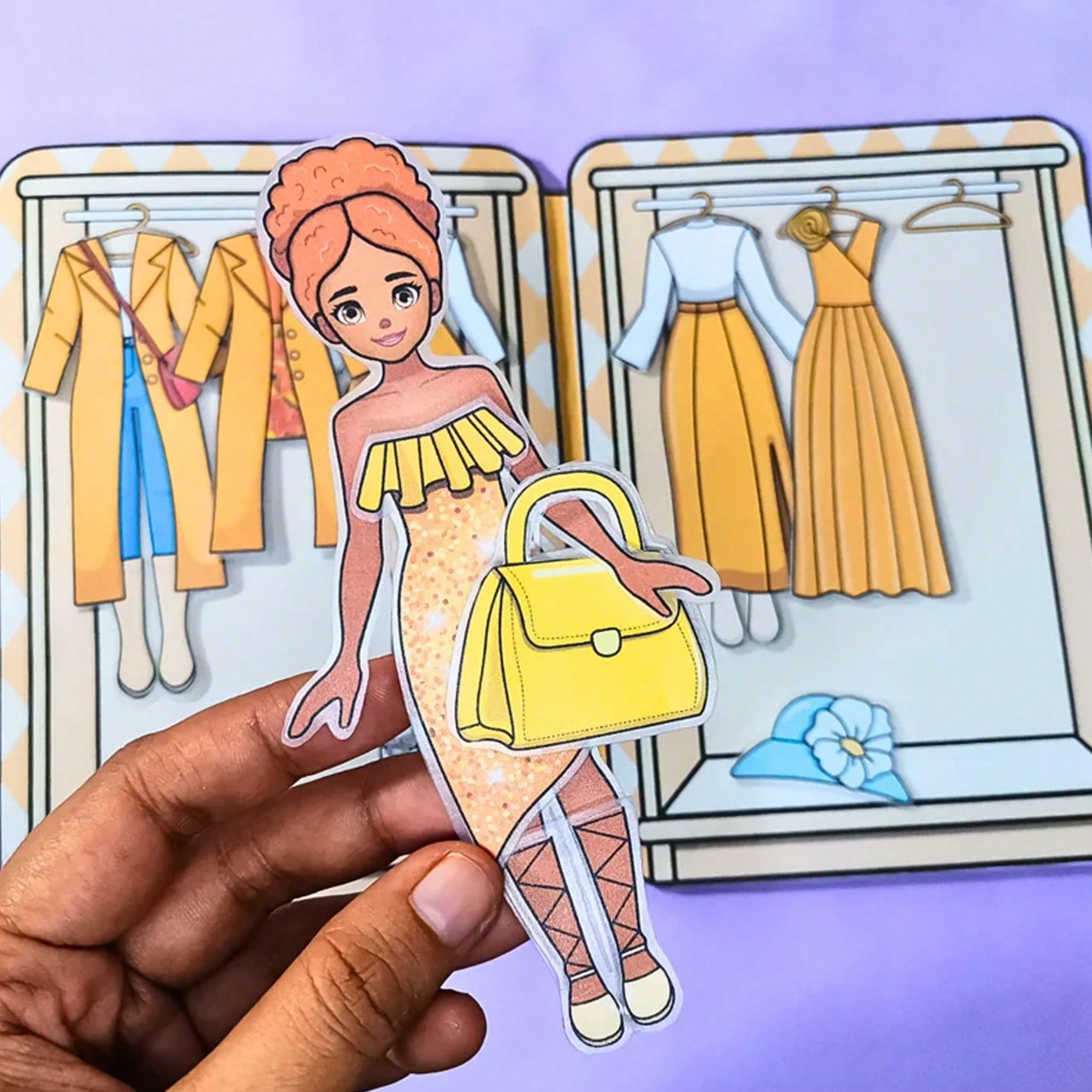 Gelbes Kleid Mädchen Tee-Party – Art Craft Book Bewertung und Preis