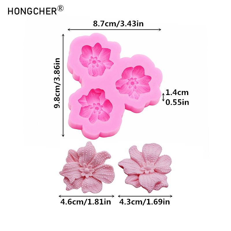 Polka Dot Floral Rose Silikonf – Art Craft Model Bewertung und Preis