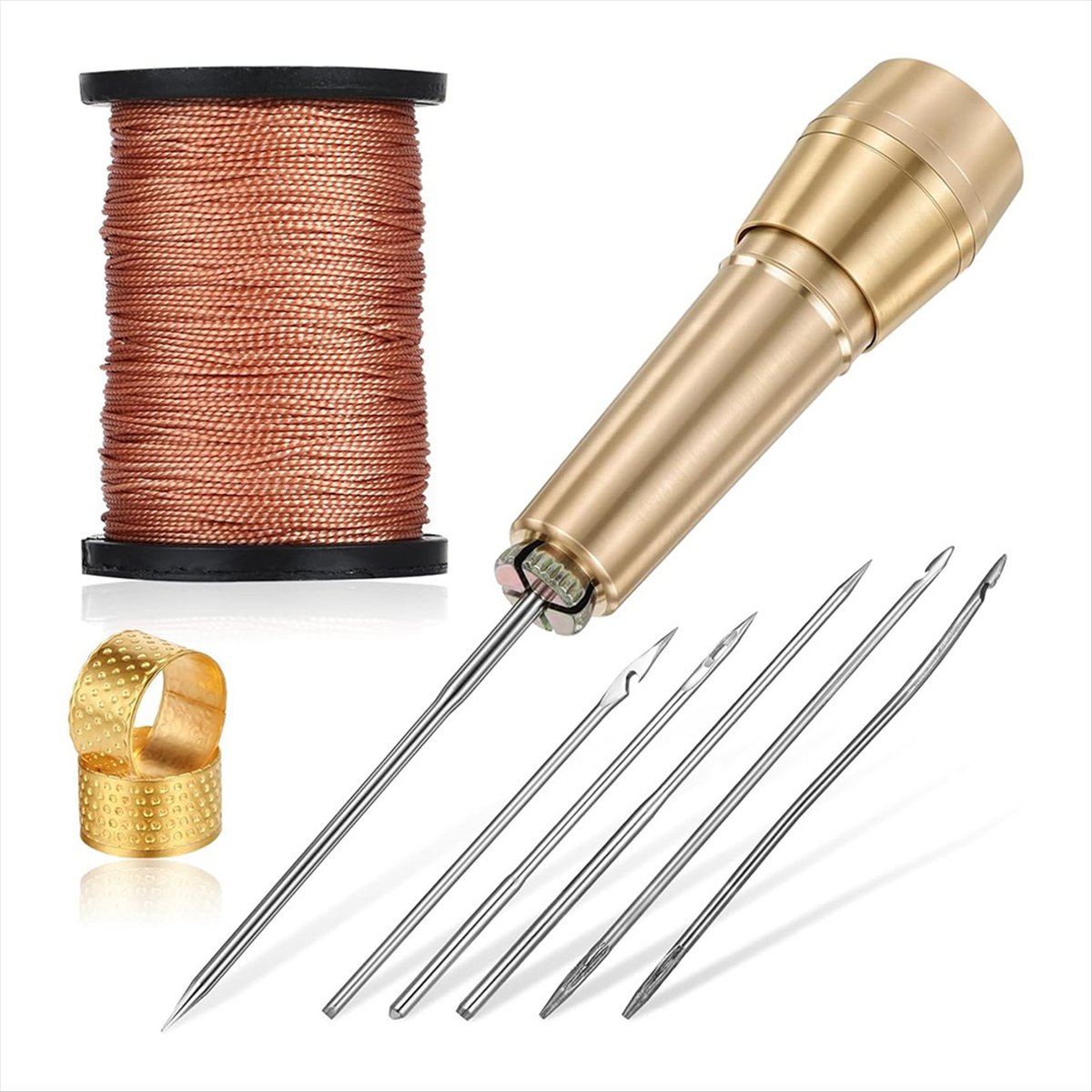9-teiliges Leder-Nähahle-Set m – Leather Tooling Kit Bewertung und Preis