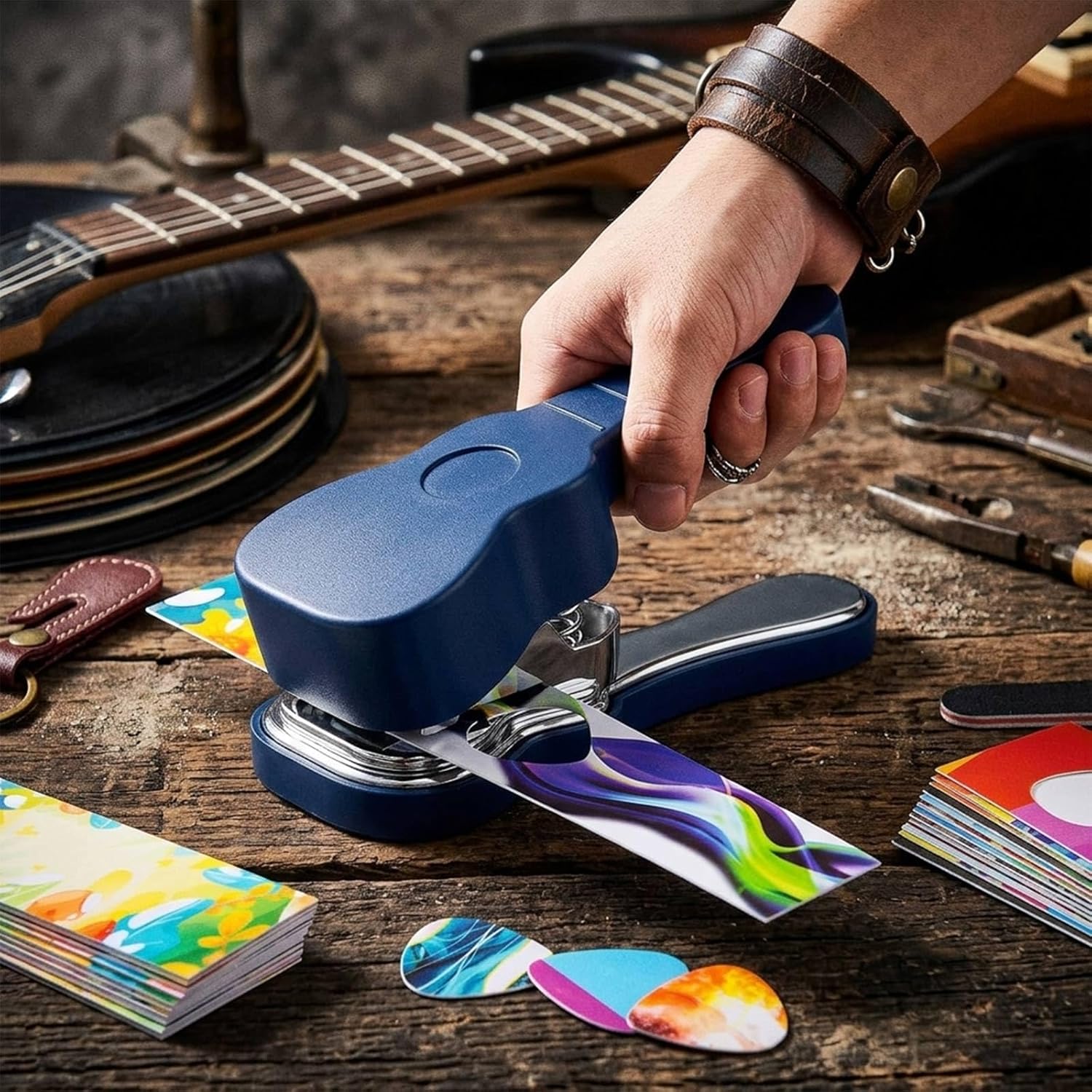 Modisches Gitarrenplektrum-Sta – Leather Tooling Kit Bewertung und Preis