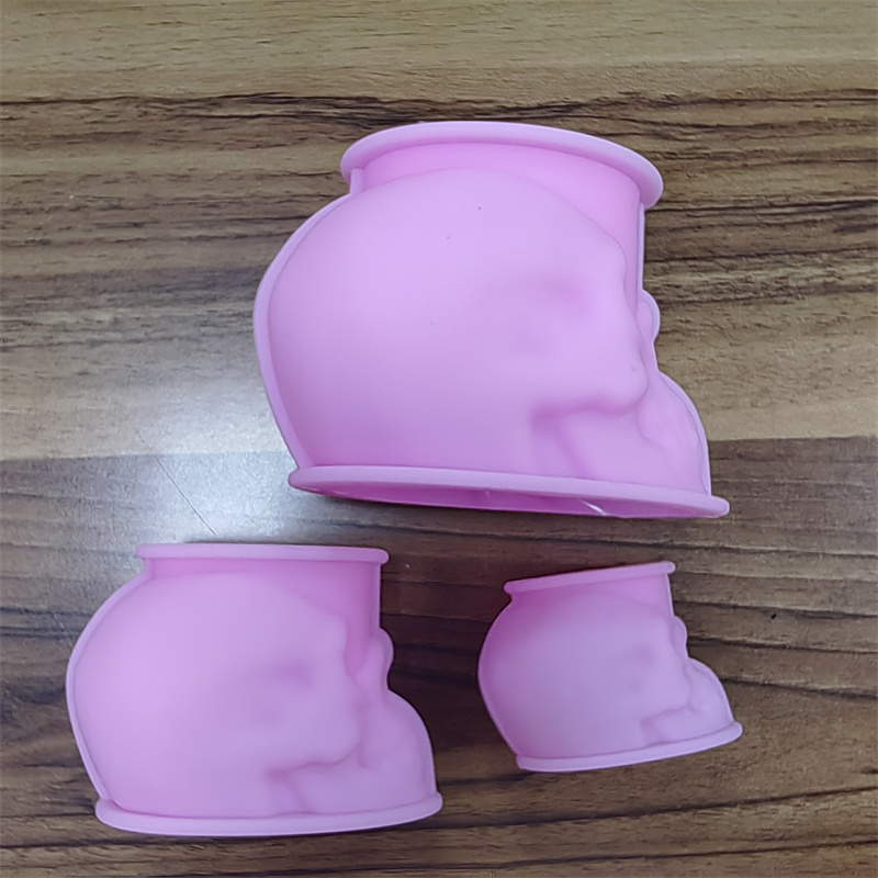 Weiße und rosa Totenkopf-Kerze – Art Craft Halloween Bewertung und Preis