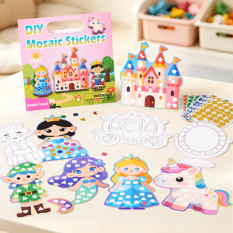 2-in-1 DIY Mosaik-Aufkleber &  – Art Craft Dinosaur Bewertung und Preis