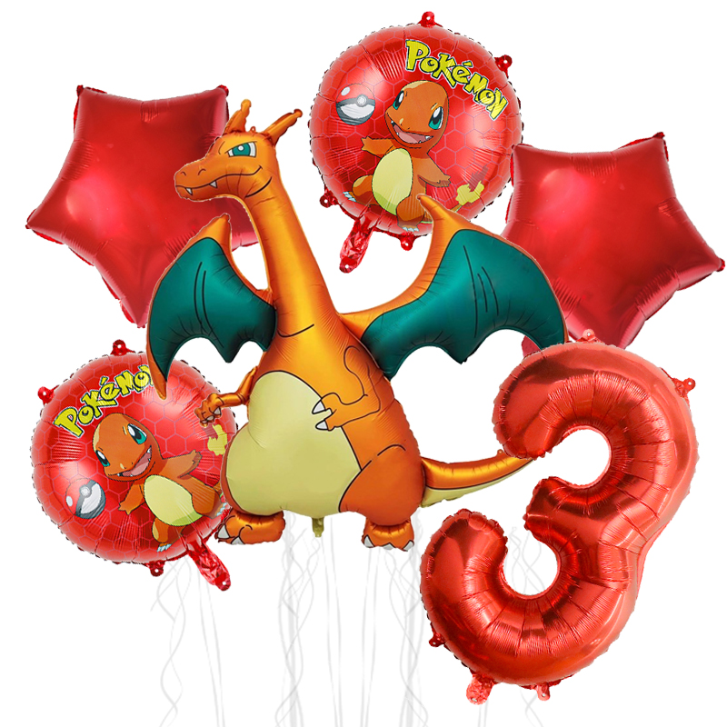 6-teiliges Pokemon Geburtstags – Art Craft Dinosaur Bewertung und Preis